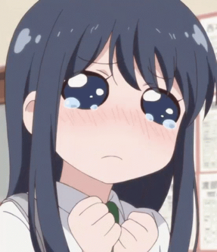 A young anime girl with a pleading look on her face (I don&#x27;t know the character or anime lol)